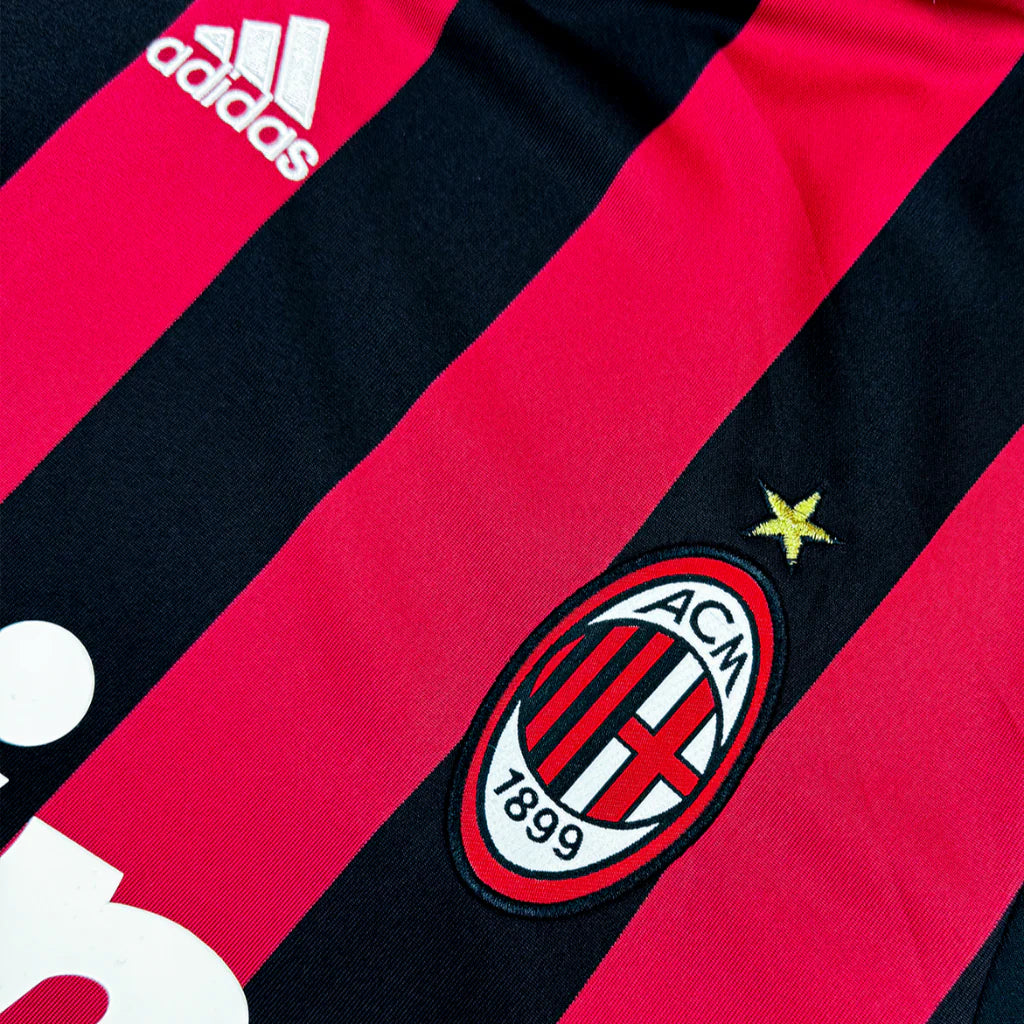 AC Milan Local 2009/2010 Manga Larga