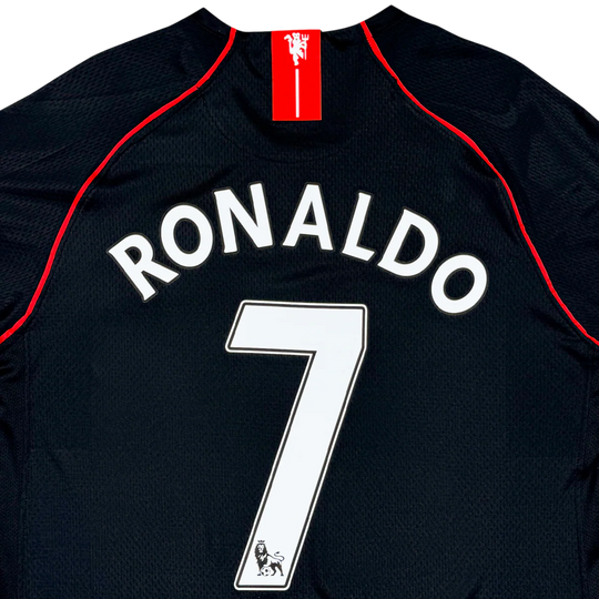 Manchester United Visitante 2007/2008 Manga larga