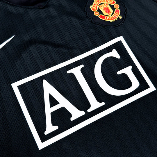 Manchester United Visitante 2007/2008 Manga larga